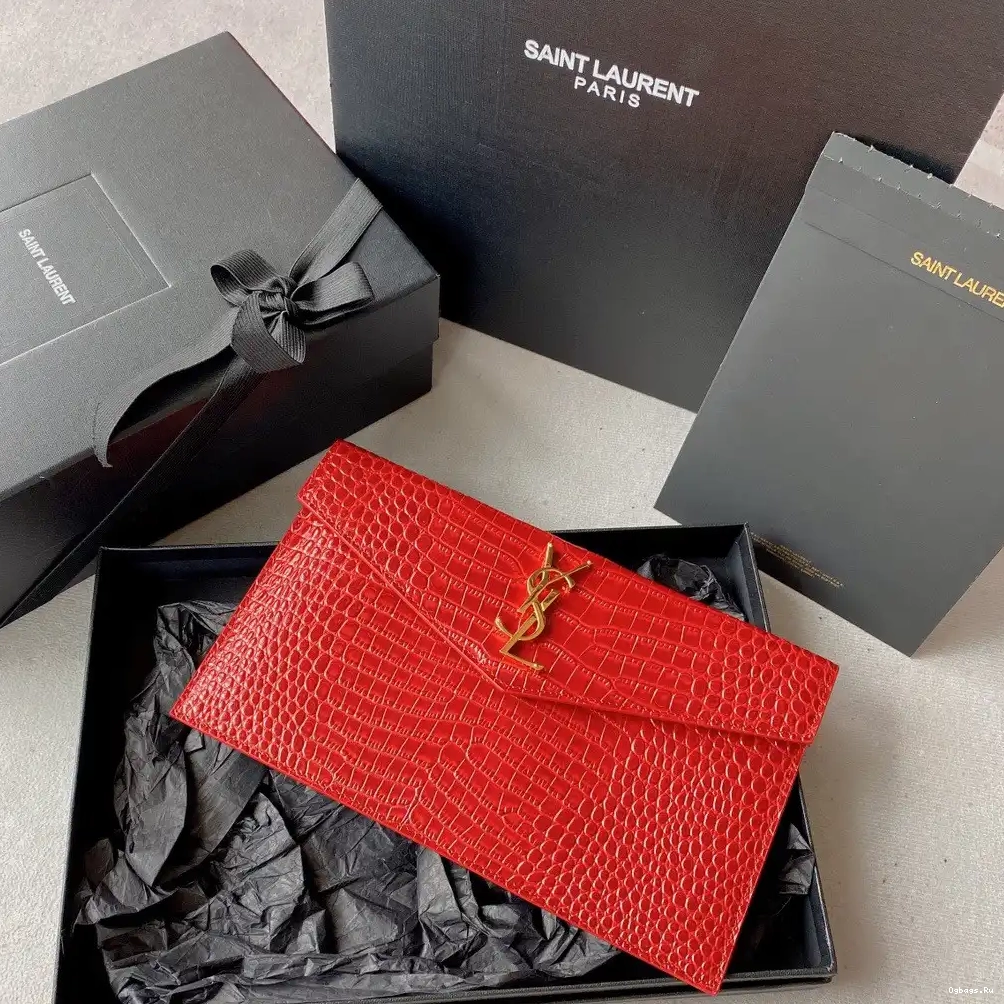 UPTOWN POUCH-27*16*2cm YSL 0706